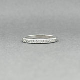 Estate Platinum 0.19ctw H/SI1 Diamond Anniversary Ring