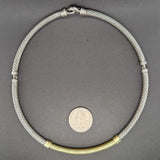 Estate David Yurman SS 14 Metro Collar Necklace