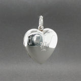 Estate Tiffany & Co. SS Heart Locket Pendant
