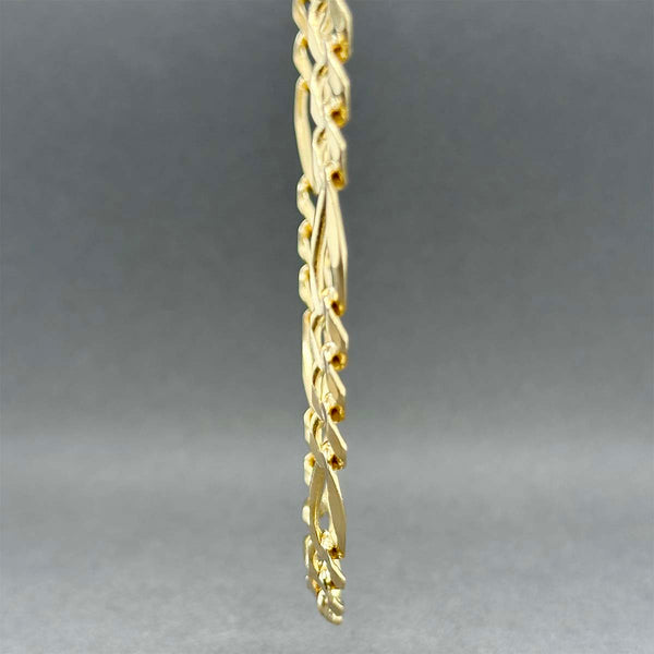Estate 14K Y Gold 6.49mm 24” Figaro Chain