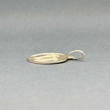 Estate 14K Y Gold 18.47mm Chai Pendant