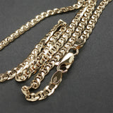 Estate 18K Y Gold 3.26mm Mariner 19.5” Chain