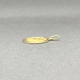 Estate 18K Y Gold Christ Pendant