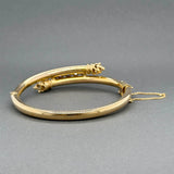 Estate 14K Y Gold 0.33ctw Sapphire & 0.13ctw Diamond Bracelet