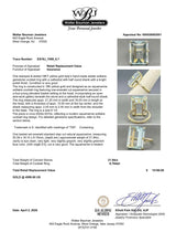 Estate 18K Y Gold 21.94ct Aquamarine Cocktail Ring