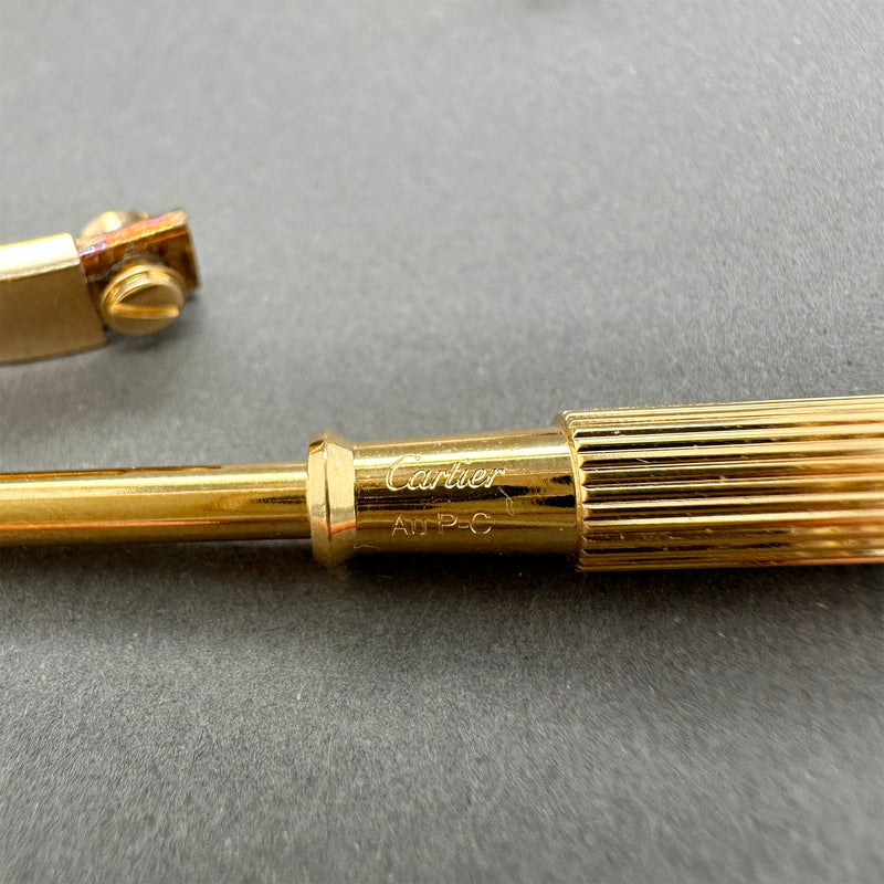 Estate Cartier 18K Y Gold Classic Love Bangle Bracelet