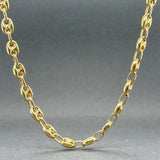 Estate 14K Y Gold 5.1mm 27” Anchor Chain