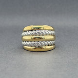 Estate David Yurman SS 18 Multirow Ring