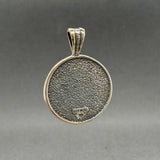 Estate SS 14 Crown Heart Pendant