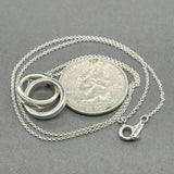 Estate Tiffany & Co. SS 1837 Linked Circle Necklace