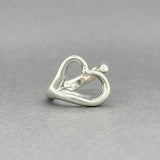 Estate Tiffany & Co. SS Peretti Open Heart Ring