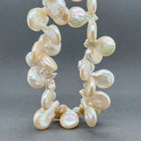 Estate YGP SS Keshi Freshwater Pearl 21” Necklace