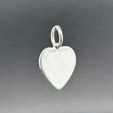 Estate Tiffany & Co. SS Heart Tag Pendant