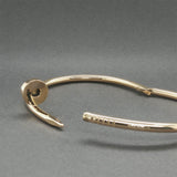 Estate Cartier 18K R Gold Juste En Clou Classic Bracelet