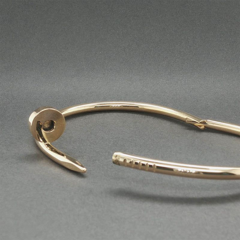 Estate Cartier 18K R Gold Juste En Clou Classic Bracelet