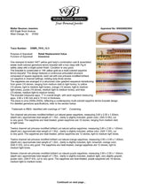 Estate 14K Y Gold 6.93ctw Multicolor Sapphire Bracelet