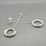 Estate Tiffany & Co. Peretti SS Sevillana Chain Drop Earrings