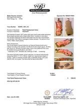 Estate 14K Y Gold 35.40ct Rhodochrosite Flower Pendant