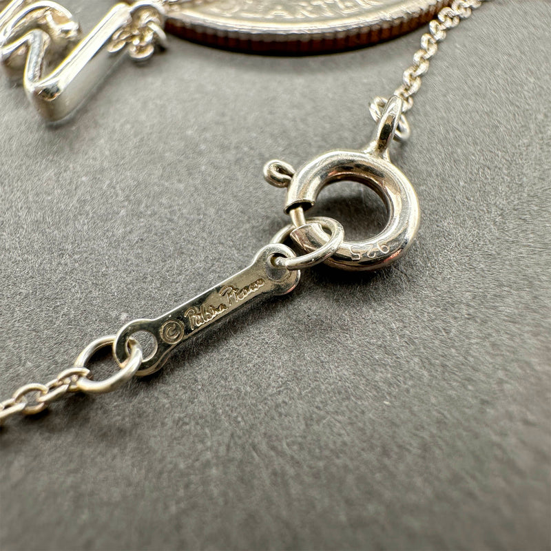 Estate Tiffany & Co. SS Picasso Love Graffiti Necklace