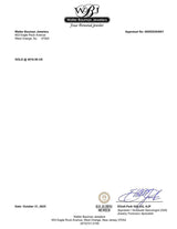 Estate 18K Y Gold 10.26ctw F-G/VS1-2 Diamond Riviere Tennis Necklace