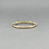 Estate 14K Y Gold 0.07ctw Citrine Ring