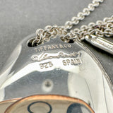 Estate Tiffany & Co. SS Peretti Large Full Heart Pendant