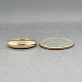 Estate 14K Y Gold Domed Ring