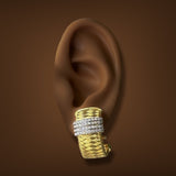 Estate Roberto Coin 18K TT Gold Diamond Primavera Necklace, Bracelet, Earring, & Ring Set