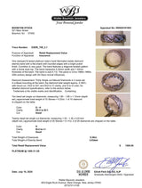 Estate Platinum 0.39ctw Diamond Ring