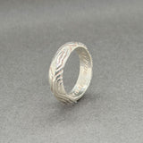 Estate Tiffany & Co. SS Wood Grain Ring