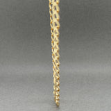 Estate 14K Y Gold 5.6mm 23.75” Curb Link Chain