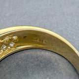 Estate 18K Y Gold 1.12ctw F-G/VS2-SI1 Diamond Jose Hess Diamond Ring