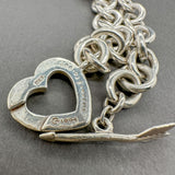 Estate Tiffany & Co. SS Heart & Arrow Bracelet