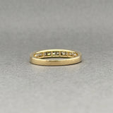 Estate 14K Y Gold 0.47ctw G/VS2 Diamond Anniversary Ring