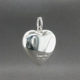 Estate Tiffany & Co. SS Heart Locket Pendant