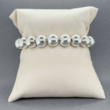 Estate Tiffany & Co. SS Hardwear Beaded Bracelet
