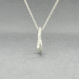 Estate Tiffany & Co. SS 16mm Open Heart Pendant