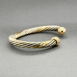 Estate SS 14 Twisted Cuff Bracelet