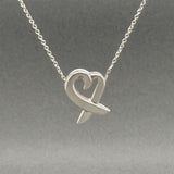 Estate Tiffany & Co. Picasso SS Loving Heart Pendant