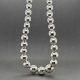 Estate Tiffany & Co. SS Graduated Hardwear Beaded Necklace