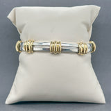 Estate Tiffany & Co. SS 18 Atlas Groove Link Bracelet