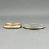 Estate 14K Y Gold 3.0mm Polished Ring