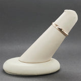 Estate 14K Y Gold 2.89mm Stepped Edge Ring