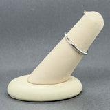 Estate 14K W Gold 2.0mm Polished Ring