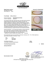 Estate 18K Y Gold 2.03ctw F-G/SI1-2 Diamond Bangle Bracelet