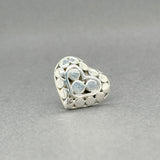 Estate John Hardy SS Dot Heart Pin