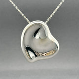 Estate Tiffany & Co. Peretti SS Full Heart Pendant
