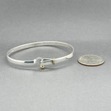 Estate Tiffany & Co. SS 18 Hook & Eye Bracelet