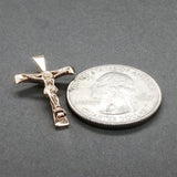 Estate 14K Y Gold Crucifix Pendant