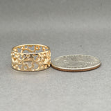 Estate 14K Y Gold Disney Mickey Mouse Ring